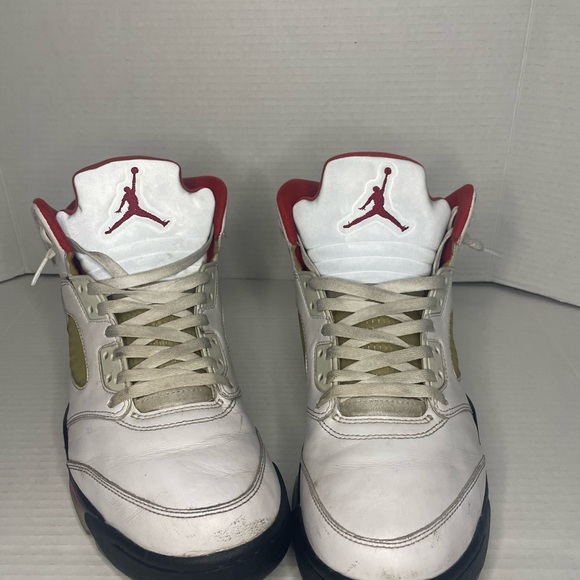 Fire red retro Air Jordan fives - Picture 5 of 8